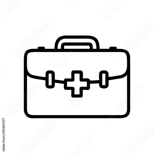Icon of a doctorchest / first aid kit