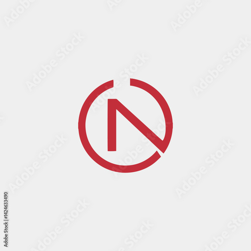 Free Download letters cn or nc text logo design vector - GFXLoad