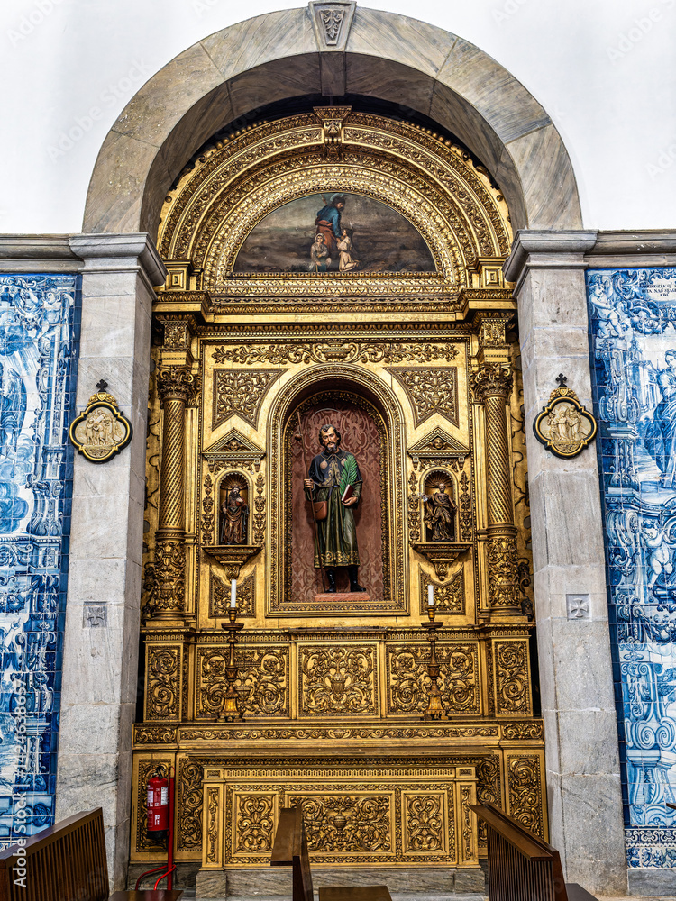 Renaissance Cathedral of St. James the Great at Beja, Portugal.