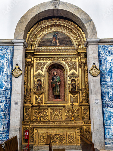 Obraz na płótnie Renaissance Cathedral of St. James the Great at Beja, Portugal. w salonie