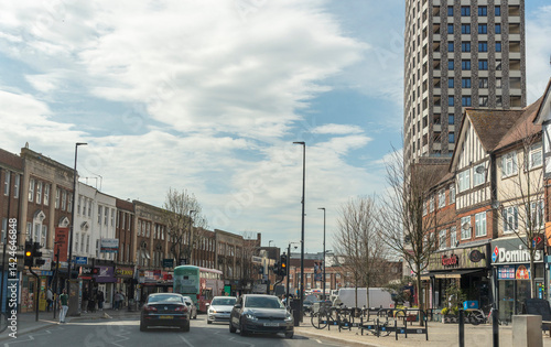 Canvas Print Wembley Borough of Brent London UK