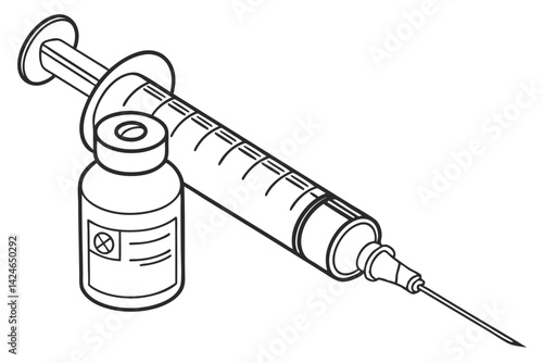 Hand Drawn Medical Equipment Set