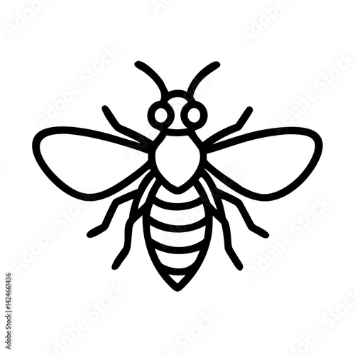 Bee Animal outline Icons