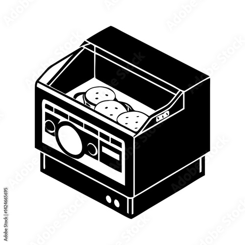 incubator icon, incubator silhouette vector illustration-simple silhouette illustration of incubator, perfect for incubator logos and icons