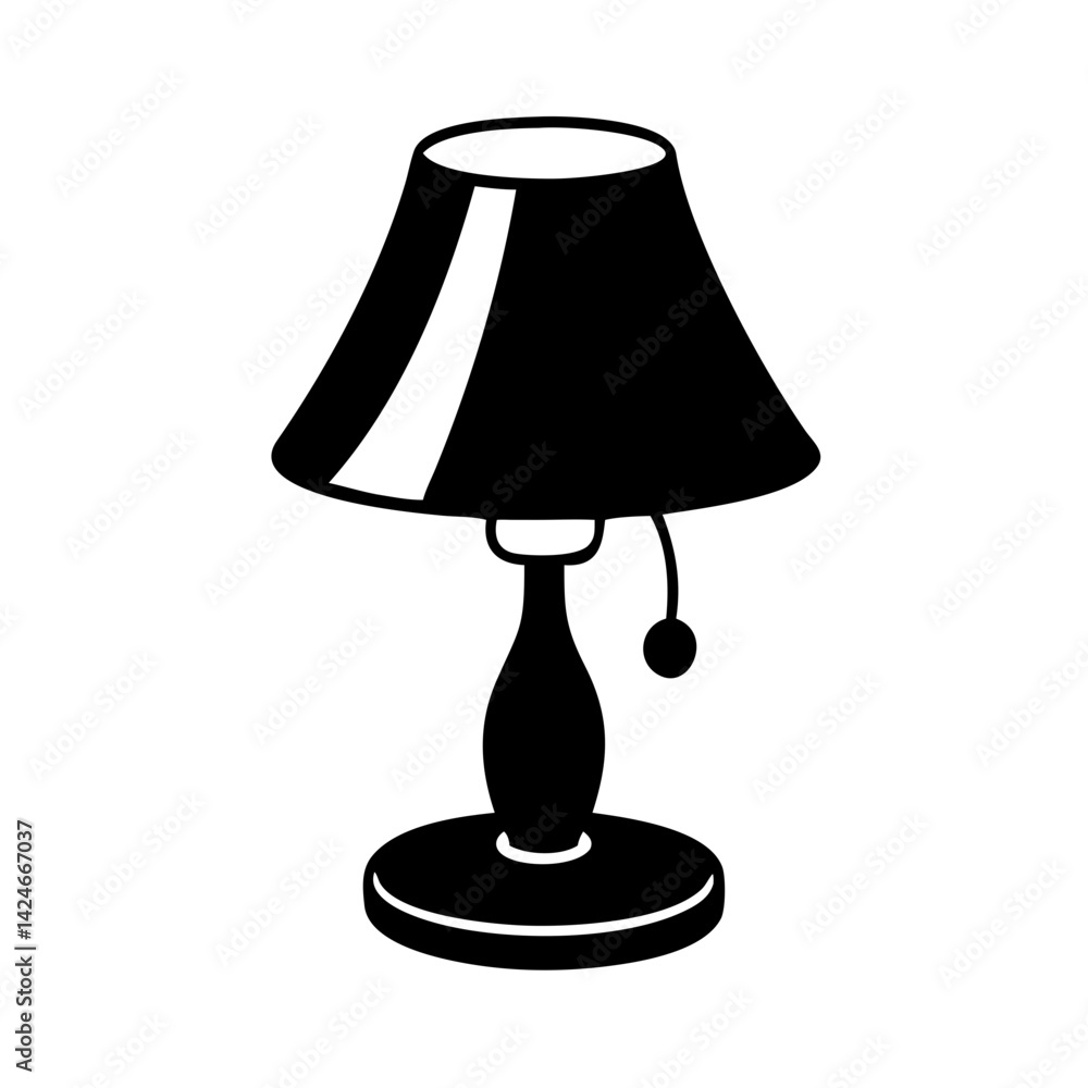 night lamp icon, night lamp silhouette vector illustration-simple silhouette illustration of night lamp, perfect for night lamp logos and icons night lamp icon, night lamp silhouette vector illustration-simple silhouette illustration of night lamp, perfect for night lamp logos and icons