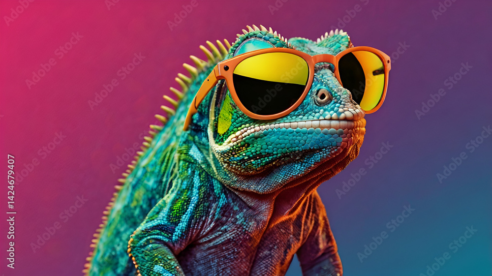 chameleon on a tree chameleon on a tree