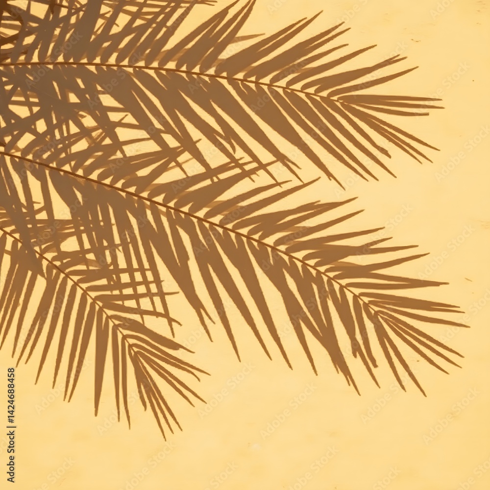 Obraz premium palm tree leaves