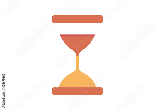 Sandglass icon, Sandglass Vector Design
