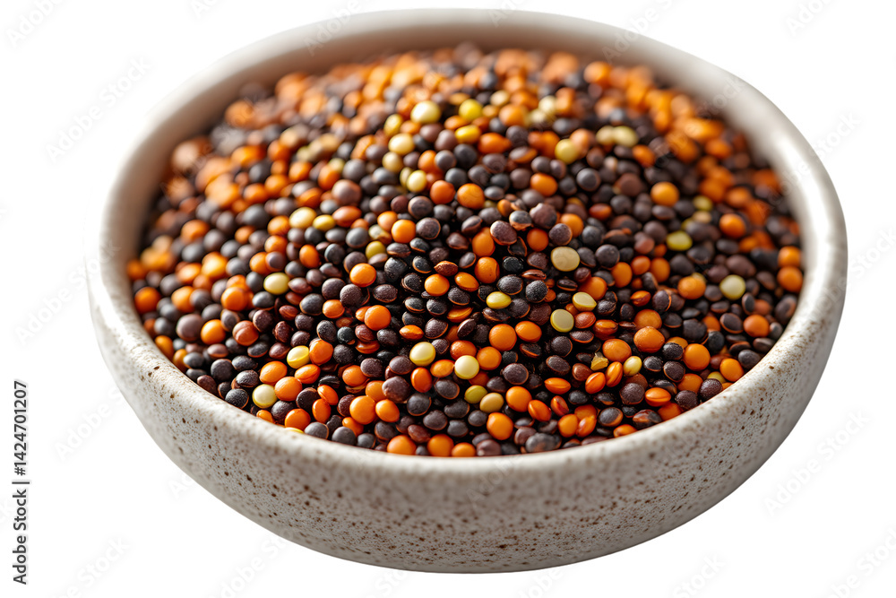 Colorful lentil mix in a bowl healthy food close up Colorful lentil mix in a bowl healthy food close up
