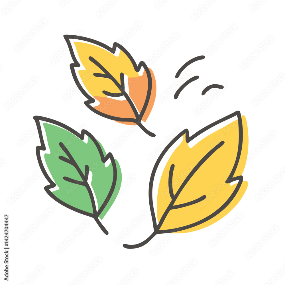 autumn leaves icon, autumn leaves vector illustration-simple illustration of autumn leaves, perfect for autumn leaves logos and icons autumn leaves icon, autumn leaves vector illustration-simple illustration of autumn leaves, perfect for autumn leaves logos and icons