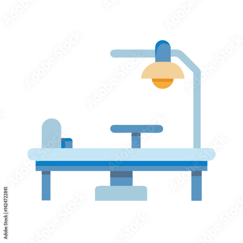 Woodturning Lathe Isolated Icon, Woodwork Machinery Illustration on Black