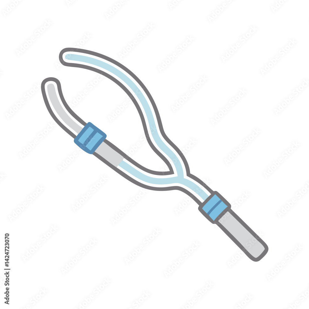 Icon of a hose clamp isolated on black Icon of a hose clamp isolated on black