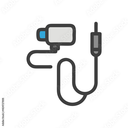 Endoscope Camera with Cable, Minimalistic Design for Stock