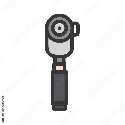 Icon of Otoscope: Medical Ear Exam Tool Device