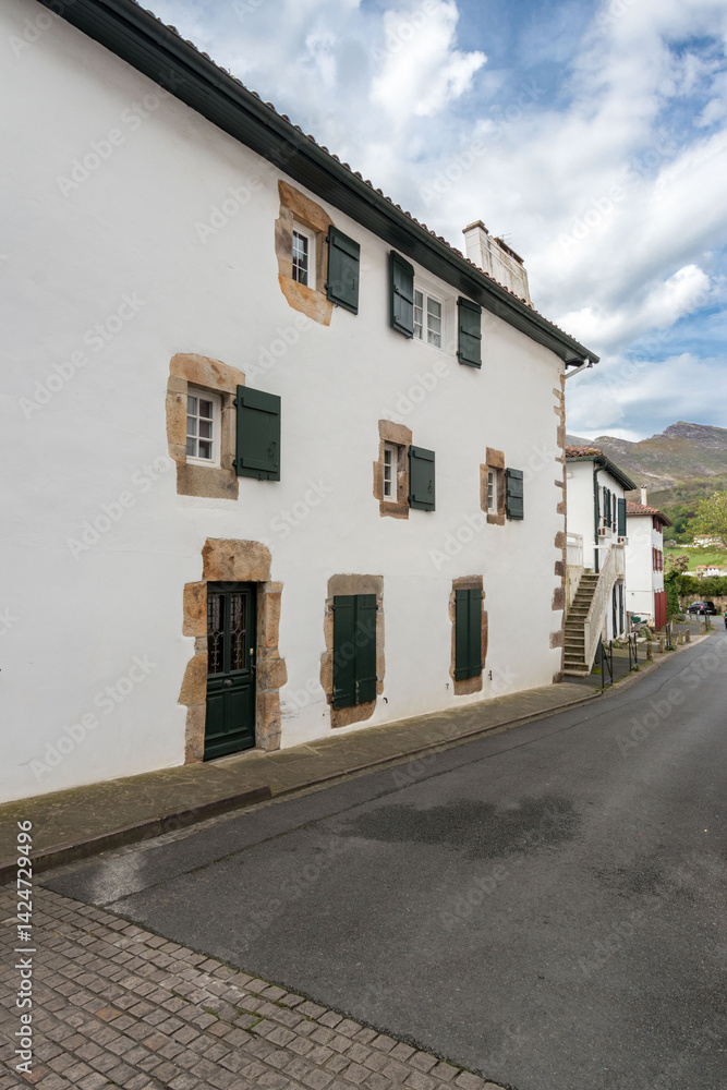 Fototapeta premium Sare, pays basque