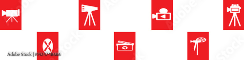 Camera Recorder Film icons
