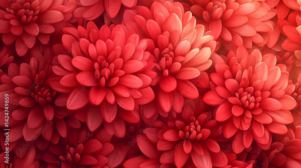 Red Chrysanthemum Flower Bloom. Red Chrysanthemum Flower Bloom.