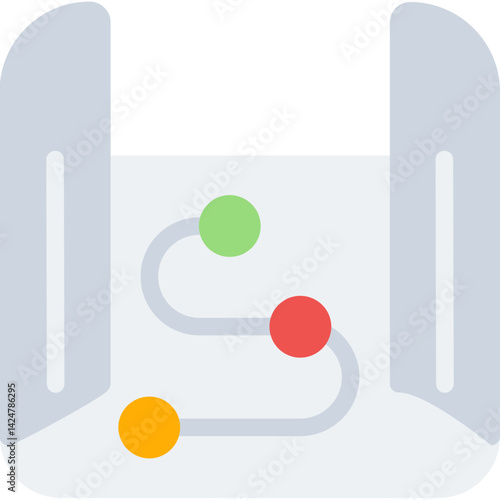 Success Blueprint Flat Icon