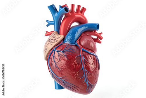 human heart anatomy