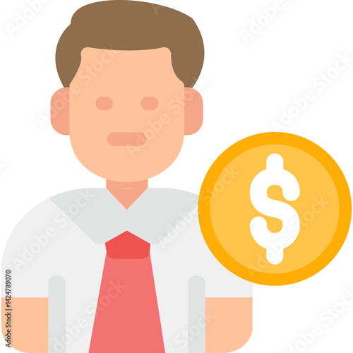 Retirement Fund Flat Icon