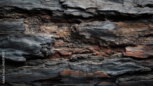 Dark tree bark texture