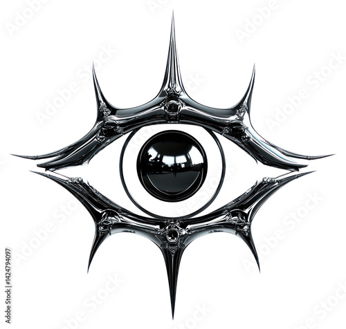Obraz na płótnie PNG An eye design illustration futuristic. w salonie