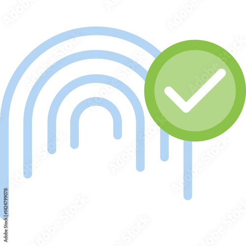 Biometrics Flat Icon