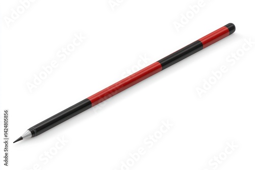 Wallpaper Mural A sleek red and black pencil with a sharp tip ideal for writing drawing or design projects Torontodigital.ca