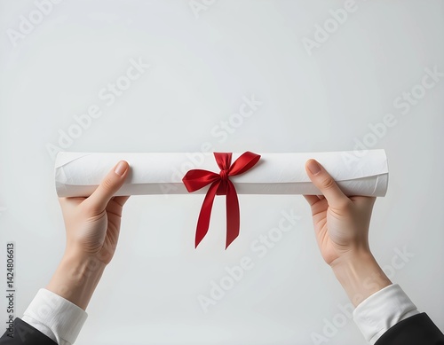 hand holding a gift box