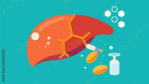 The liver breaks down ketamine into metabolites in order to eliminate it from the body..
