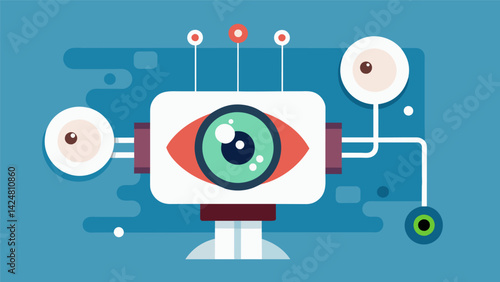 A specialized camera that detects and tracks eye movements to help diagnose and treat conditions such as schizophrenia or ADHD..