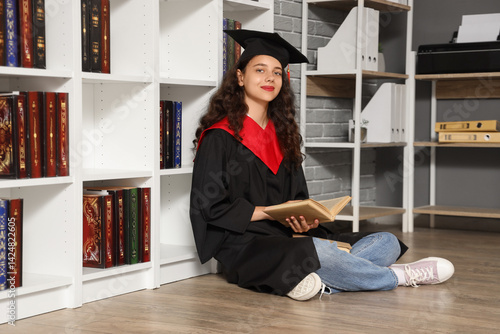Female graduating student r...