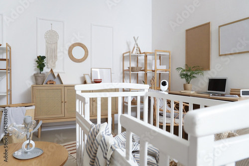 Interior of children's bedr...