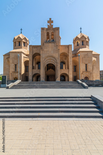 Obraz na płótnie Armenia. Yerevan. Saint Gregory the Illuminator Cathedral. w salonie