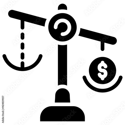 Law glyph icon