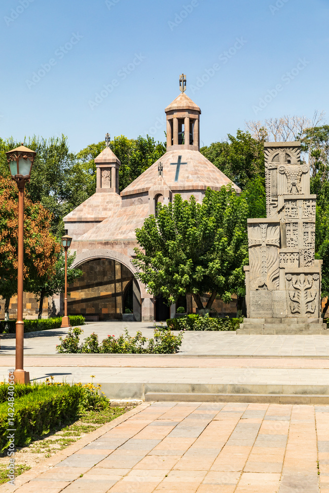 Armenia. Armavir Province. Vagharshapat. Mother See of Holy Etchmiadzin Church.