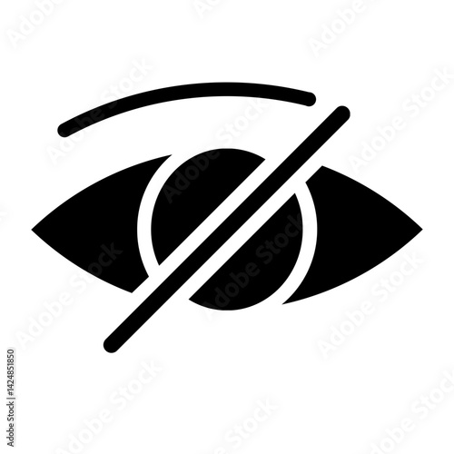 Optic Optical Cataract Line Icon