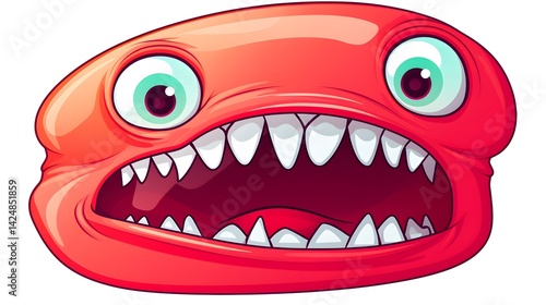 Wallpaper Mural Professional Cartoon Burp Sticker Stock Illustration for Creative Designs Torontodigital.ca