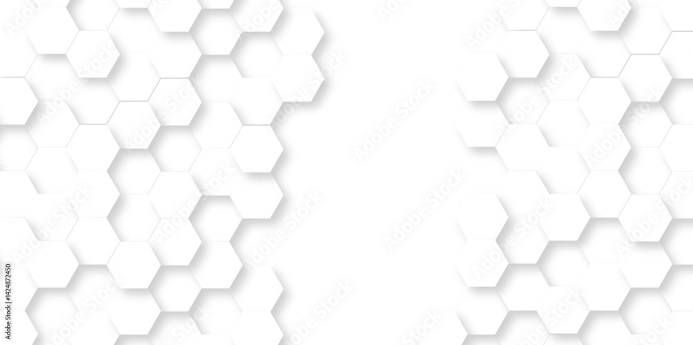 Abstract emboss white Hexagonal Background. Luxury White Pattern. Vector Futuristic minimal honeycomb mosaic white background. geometric mesh cell texture. modern futuristic wallpaper. Abstract emboss white Hexagonal Background. Luxury White Pattern. Vector Futuristic minimal honeycomb mosaic white background. geometric mesh cell texture. modern futuristic wallpaper.
