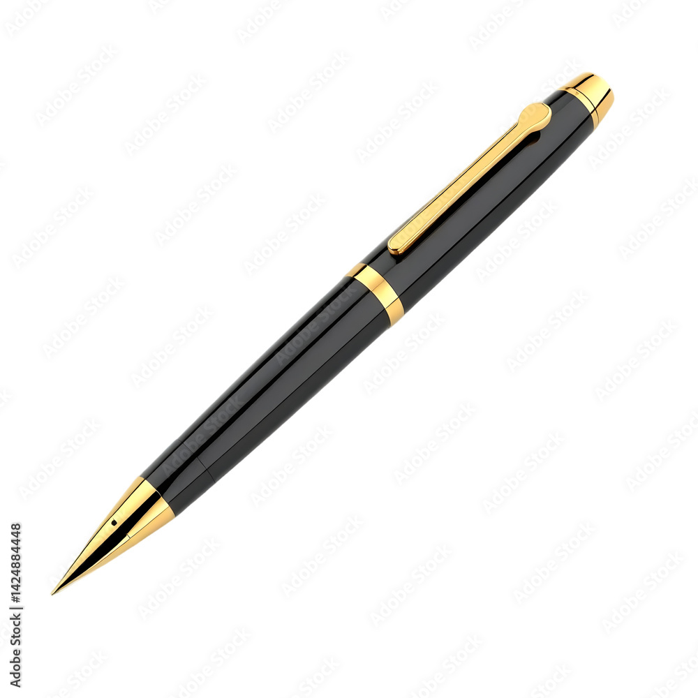 Elegant Writing Instrument, A Sophisticated Desk Accessory. A Symbol Of Refinement, Ideal For Professionals And Writers. Its Polished Surface Reflects Quality, A Perfect Stationery Item. Beautifully Elegant Writing Instrument, A Sophisticated Desk Accessory. A Symbol Of Refinement, Ideal For Professionals And Writers. Its Polished Surface Reflects Quality, A Perfect Stationery Item. Beautifully
