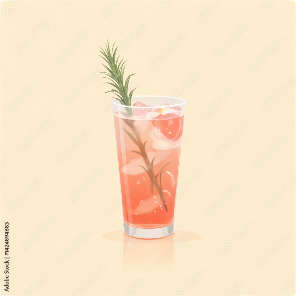 Refreshing Rosemary Grapefruit Cocktail Refreshing Rosemary Grapefruit Cocktail