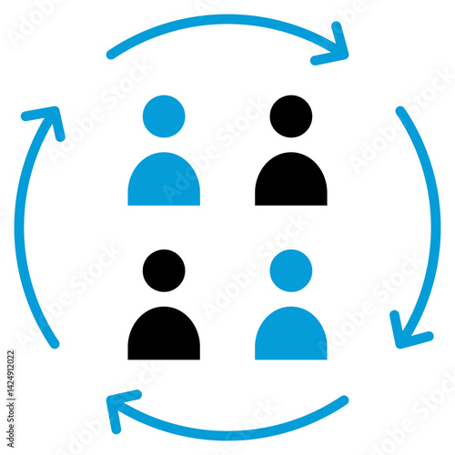 Public Relations Icon Element For Design