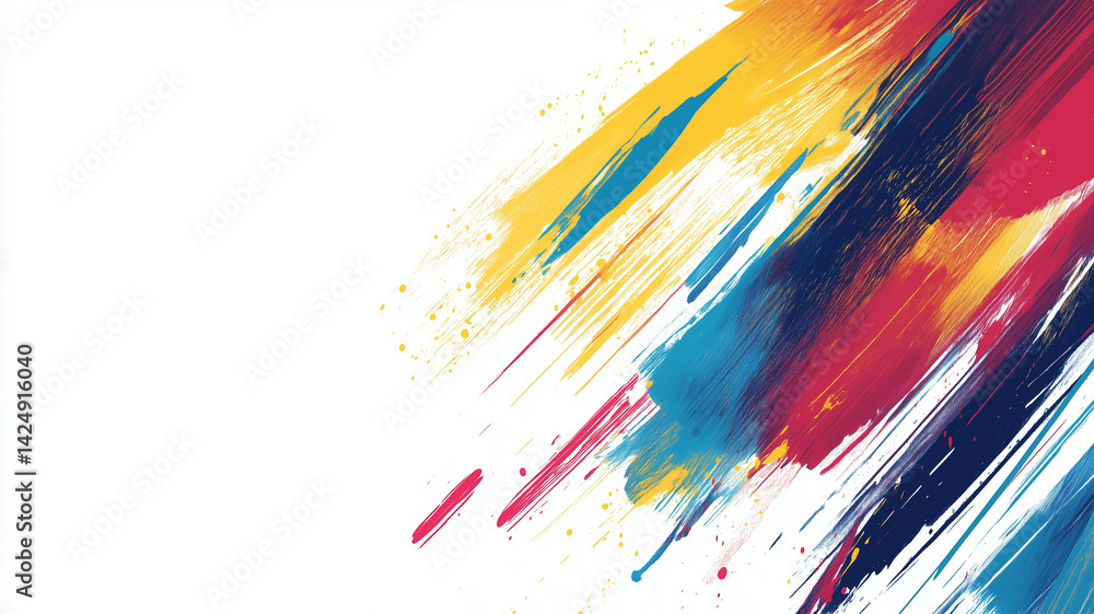 white background with splash color full effect combining with clear line professional business concept white background with splash color full effect combining with clear line professional business concept