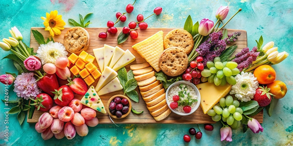 Spring Cheese Board: Delicious Springtime Cheese & Charcuterie Selection Spring Cheese Board: Delicious Springtime Cheese & Charcuterie Selection