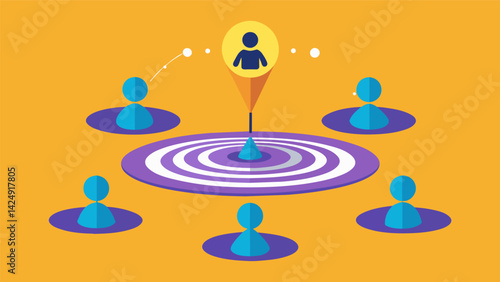 A ripple effect diagram with the center drop representing the initial spread of the rumor and each subsequent wave representing its reach to new.