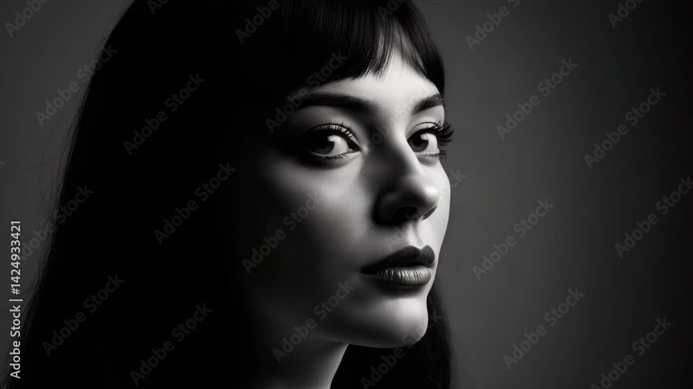 portrait of a young woman portrait of a young woman