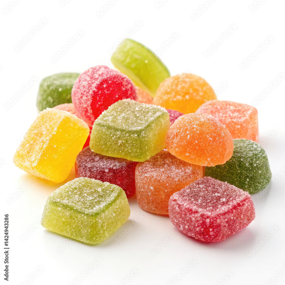 fruit candy isolated on white fruit candy isolated on white