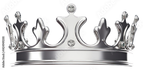 Obraz na płótnie PNG Crown Chrome material crown jewelry w salonie