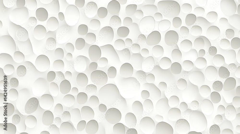 Abstract White Circle Texture. Abstract White Circle Texture.