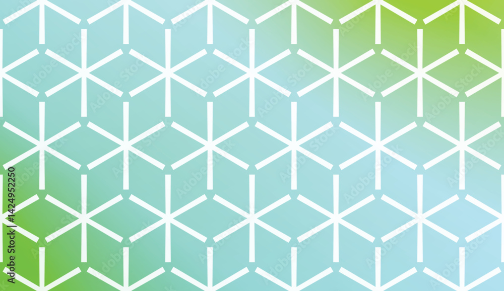 Pattern With Polygonal Geometric Elements. Vector Illustration. Template For Wallpaper, Interior Design, Decoration, Scrapbooking Page. Gradient Background Pattern With Polygonal Geometric Elements. Vector Illustration. Template For Wallpaper, Interior Design, Decoration, Scrapbooking Page. Gradient Background